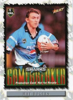 2000 Select #93 Mat Rogers Front
